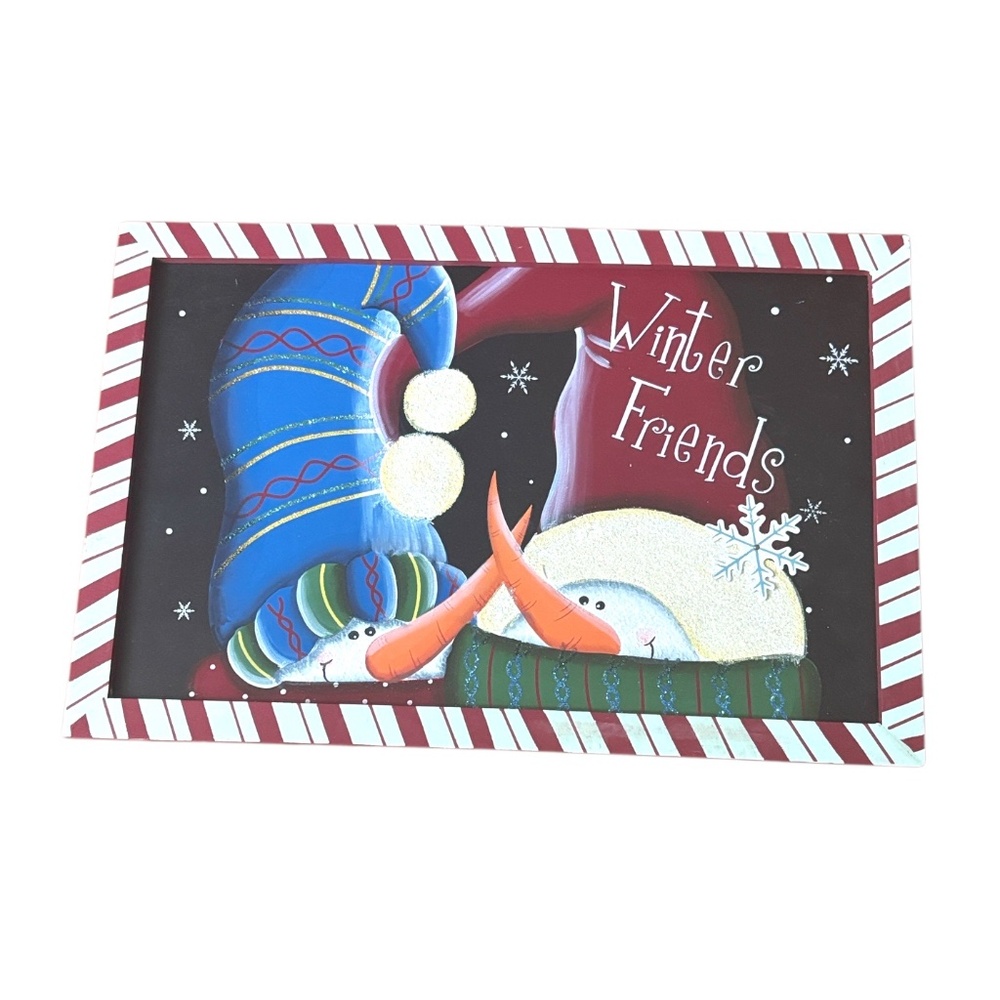 Winter Friends Decorative Sign